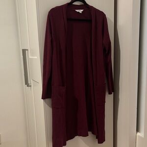Time and Tru Women’s Long Cardigan, Size XXL (20), Excellent Condition!